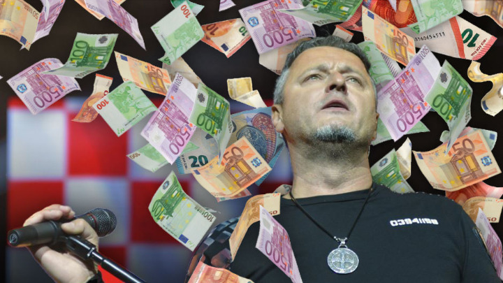 TOMPSON PEVA, HRVATI PLAĆAJU. CIJENA?! PRAVA SITNICA! Zaradio stotine tisuća evra (pogledajte koliko je to u hiljadama:)