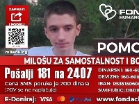 Pomozimo Milošu slanjem 181 na 2407