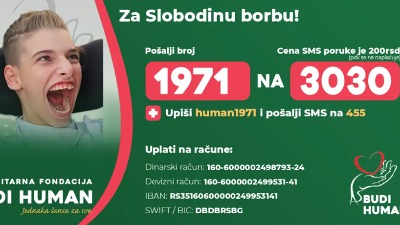 Mališani uputili apel: "Molimo vas pomozite našoj drugarici Slobodi Ćuković!"