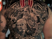 Ovako moćne tetovaže nema nijedan "grobar": Na leđima Željko, Dule... Pravo remek delo (FOTO/VIDEO)