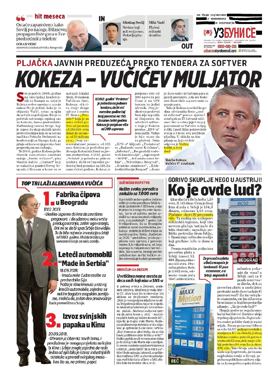 Besplatne Novine Citajte Na Direktno Rs Drustvo I Ekonomija Direktno