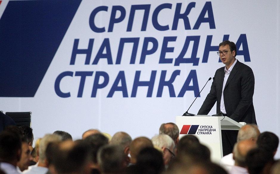 Aleksandar Vučić FOTO: Ata Images/Antonio Ahel