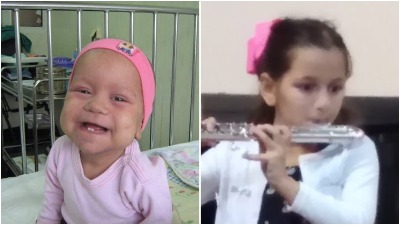 Prvu bebu u Srbiji obolelu od teške leukemije spasila sestra